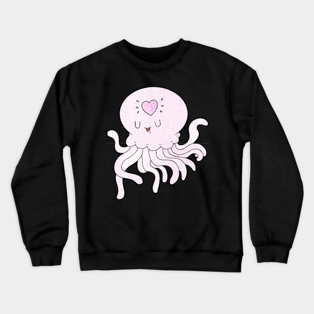 cute octopus Crewneck Sweatshirt by rositura